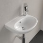 Villeroy & Boch O.novo Handwaschbecken 36 x 27,5 cm, mit Überlauf