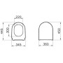 VitrA Options Nest WC-Sitz ohne Absenkautomatik