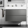 hansgrohe Xevolos E Waschtisch 100 x 48 cm mit Hahnloch ohne Überlauf