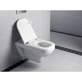 Geberit Renova Comfort WC Sitzring, barrierefrei, eckiges Design
