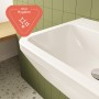 VitrA Integra Waschtisch 50 cm, mit Überlaufloch, 1 Hahnloch mittig