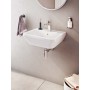 VitrA Integra Waschtisch 50 cm, mit Überlaufloch, 1 Hahnloch mittig