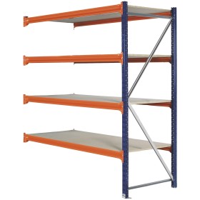 RACK DE STOCKAGE ÉLÉMENT SUIVANT 2m haut. / 80cm prof. WOLFSTAHL Ét...