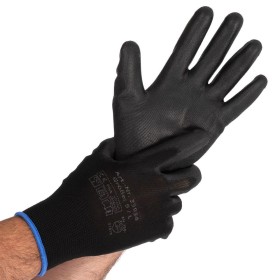 120 paires Mécaniciende gants de travail, gants textiles trempés da...