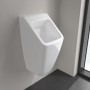 Villeroy & Boch Architectura Absaug-Urinal, mit Zielobjekt, Zulauf verdeckt