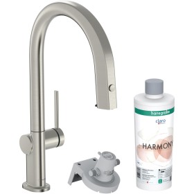 Système de filtration hansgrohe Aqittura M91 210, bec extractible, 1jet, sBox, Kit de démarrage