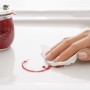 Villeroy & Boch Cisterna 60C Unterbauspüle, Ablaufgarnitur mit Handbetätigung