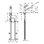 hansgrohe Focus M42 Einhebel-Küchenmischer 150, Ausziehauslauf, 1jet, sBox