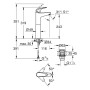 GROHE Swift Einhand-Waschtischbatterie 1/2 XL-Size