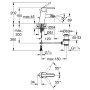 GROHE Feel Einhand-Bidetbatterie, 1/2"