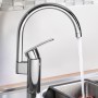 GROHE Wave Cosmopolitan Einhand-Spültischbatterie, 1/2" hoher Auslauf