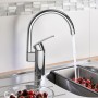GROHE Wave Cosmopolitan Einhand-Spültischbatterie, 1/2" hoher Auslauf