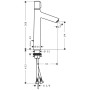 hansgrohe Talis Select S Einhebel-Waschtischmischer 190 mit Zugstangen-Ablaufgarnitur
