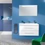 Villeroy & Boch Avento Schrankwaschtisch 100 x 47 cm, mit 1 Hahnloch und Überlauf