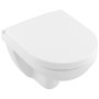 Villeroy & Boch O.novo Wand-Tiefspülklosett Compact Combi-Pack m. WC-Sitz