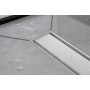 hansgrohe RainDrain Match Fertigset Duschrinne 90 cm, mit höhenverstellbarem Rahmen