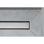 hansgrohe RainDrain Match Fertigset Duschrinne 90 cm, mit höhenverstellbarem Rahmen