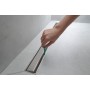 hansgrohe RainDrain Match Fertigset Duschrinne 90 cm, mit höhenverstellbarem Rahmen