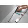 hansgrohe RainDrain Match Fertigset Duschrinne 90 cm, mit höhenverstellbarem Rahmen