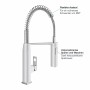GROHE Eurocube Einhand-Spültischbatterie mit Profibrause