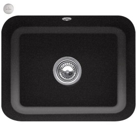Évier encastrable Villeroy & Boch Cisterna 60C, bonde avec commande excentrée