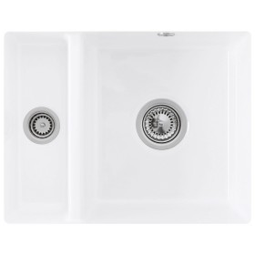 Évier encastrable Villeroy & Boch Subway 60 XU, bonde à actionnement manuel