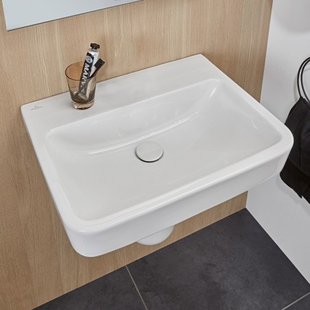Villeroy & Boch O.novo Waschtisch 55 x 46 cm ohne Überlauf, ohne Hahnloch