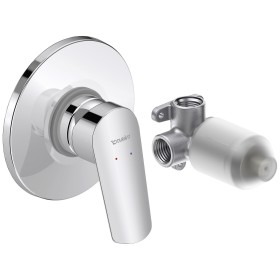 Duravit No. 1 Einhebel-Brausemischer Unterputz mit Grundkörper