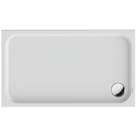 Duravit D-Code Rechteck Duschwanne 130 x 75 cm mit Antislip