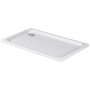 Duravit D-Code Rechteck Duschwanne 130 x 75 cm mit Antislip