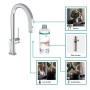 hansgrohe Aqittura M91 Filtersystem 210, Ausziehauslauf, 1jet, Starter Set
