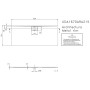 Villeroy & Boch Architectura Metalrim Duschwanne 160 x 70 x 1,5 cm