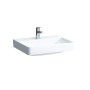 LAUFEN PRO S Clinic Waschtisch 60 x 46,5 cm mit 1 Hahnloch, ohne Überlauf