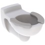 Geberit Bambini Wand-WC für Kinder mit Sitzauflagen, Tiefspüler
