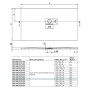 Villeroy & Boch Squaro Infinity Duschwanne 160 x 80 cm