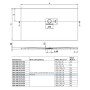 Villeroy & Boch Squaro Infinity Duschwanne 140 x 80 cm