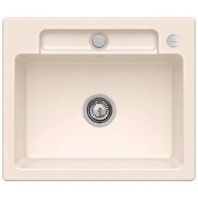 Évier encastrable Villeroy & Boch Siluet 60 S Flat, bonde avec commande excentrée