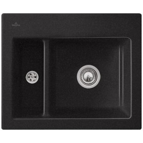 Évier encastrable Villeroy & Boch Subway 60 XM FLAT, bonde avec actionnement manuel