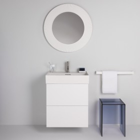 LAUFEN Kartell Waschtisch 60 x 46 cm, mit 1 Hahnloch