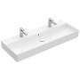 Villeroy & Boch Memento 2.0 Waschtisch 120 cm mit 2 Hahnlöchern, mit Überlauf