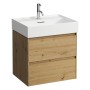 LAUFEN Kartell Waschtisch 60 x 46 cm, mit 1 Hahnloch