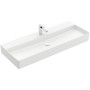 Villeroy & Boch Memento 2.0 Waschtisch 120 cm mit 1 Hahnloch, ohne Überlauf