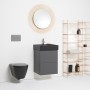 LAUFEN Kartell Waschtisch 60 x 46 cm, mit 1 Hahnloch