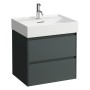 LAUFEN Kartell Waschtisch 60 x 46 cm, mit 1 Hahnloch