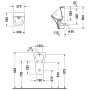 Duravit DuraStyle Urinal, rimless ohne Fliege