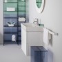 LAUFEN Kartell Waschtisch 60 x 46 cm, mit 1 Hahnloch