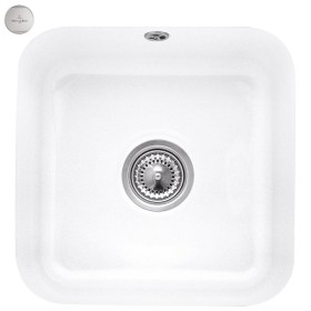 Évier encastrable Villeroy & Boch Cisterna 50, bonde avec commande excentrée