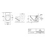 Villeroy & Boch O.novo Wand-WC mit WC-Sitz im Combi-Pack