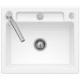 Villeroy & Boch Siluet 60 S Flat Einbauspüle, Ablaufgarnitur mit Excenterbetätigung, mit HL1 und HL2