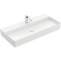Villeroy & Boch Memento 2.0 Waschtisch 100 cm mit 1 Hahnloch, ohne Überlauf